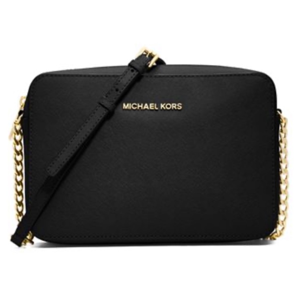 Michael Kors Black Jet Set East West Crossbody